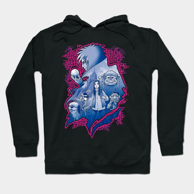 The Labyrinth Captivating Characters Hoodie by Mckenna Paucek